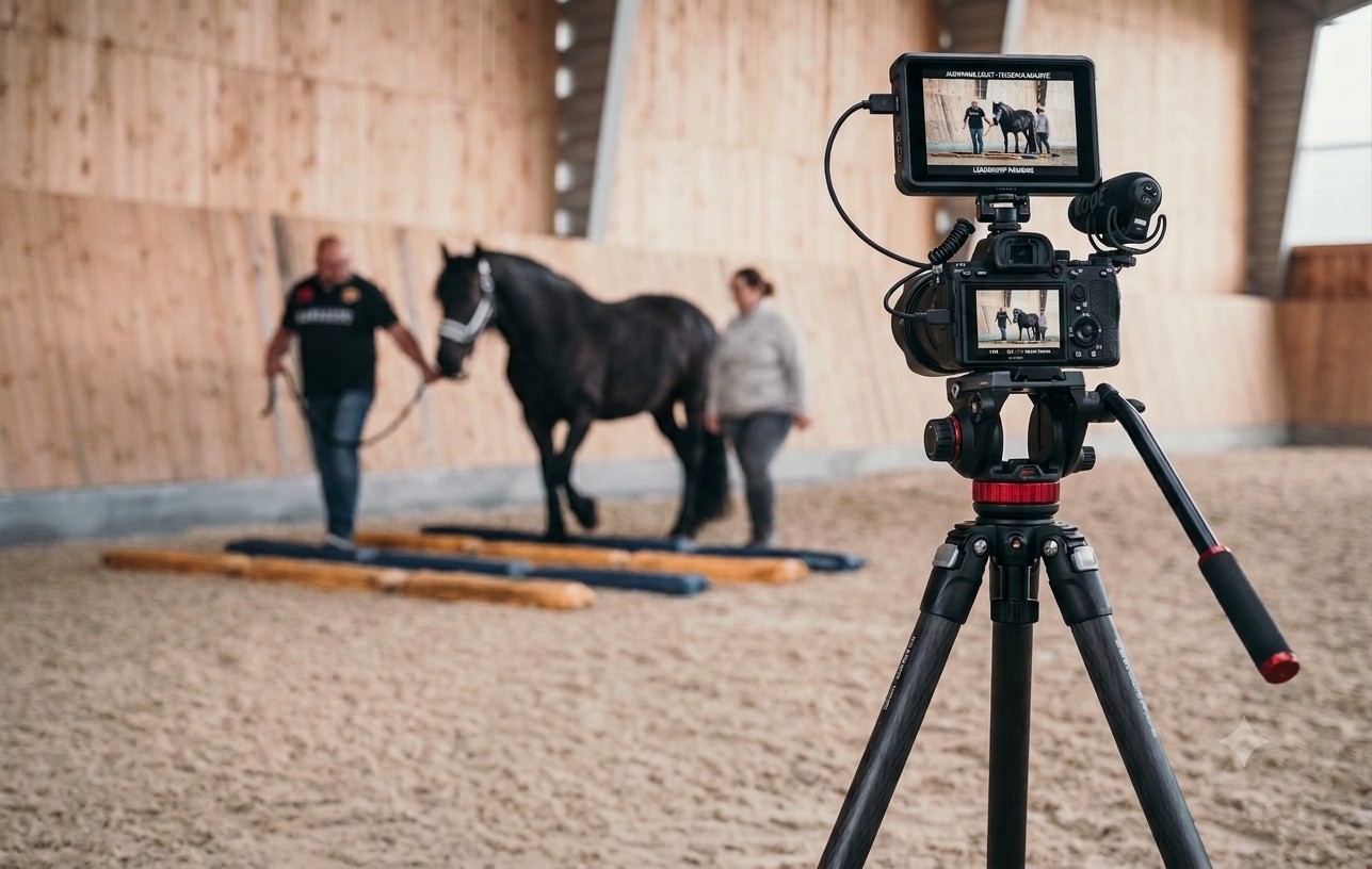 Professionelle Videoanalyse eines Leadership Coachings im Seminarraum